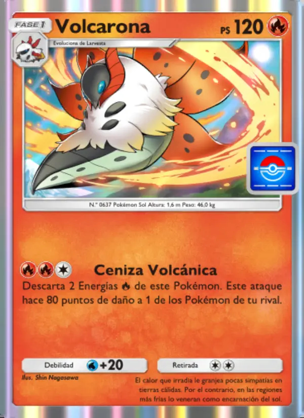 Image of the card Volcarona