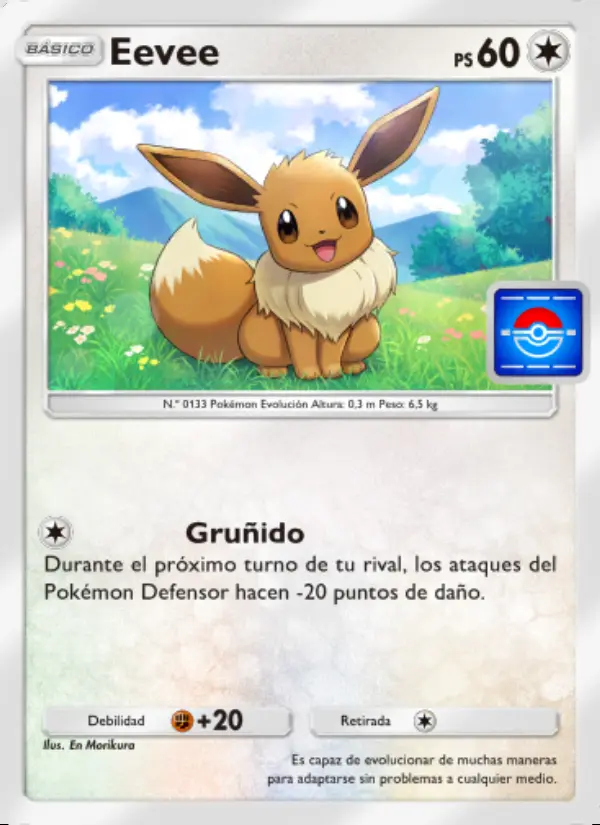 Image of the card Eevee