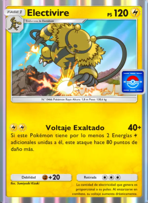 Image of the card Electivire