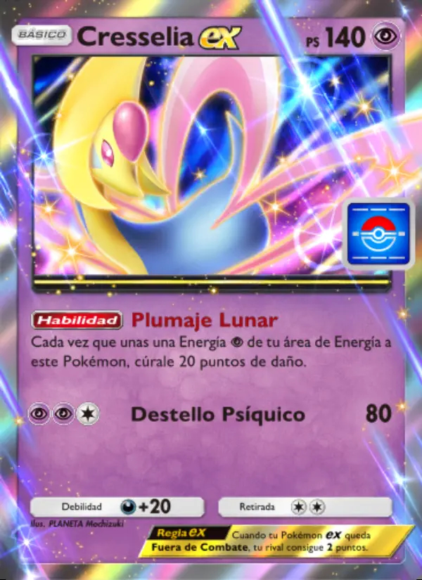 Image of the card Cresselia ex