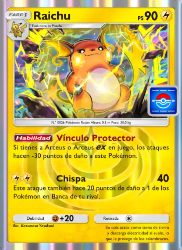 Image of the card Raichu