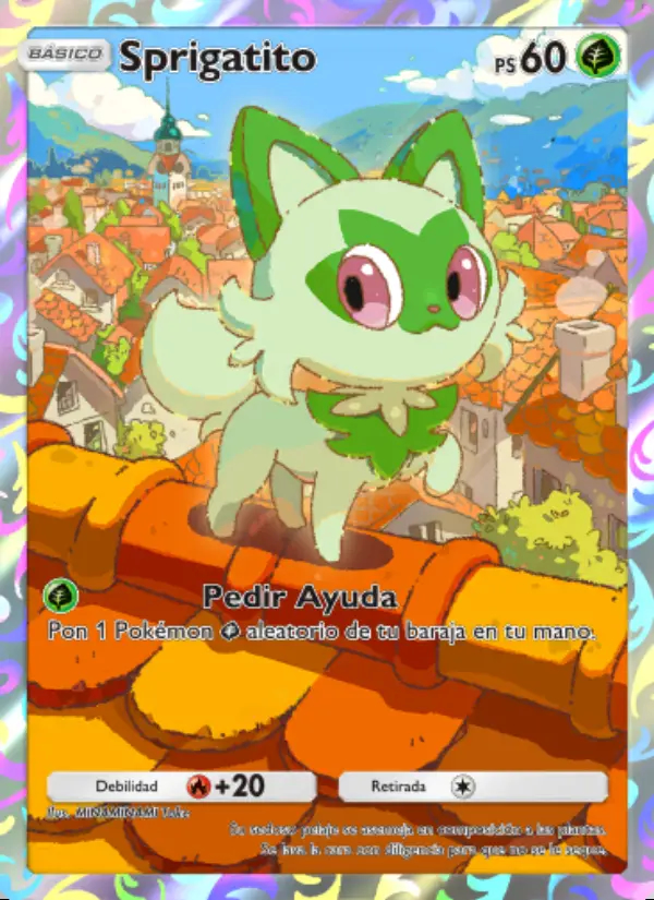 Image of the card Sprigatito