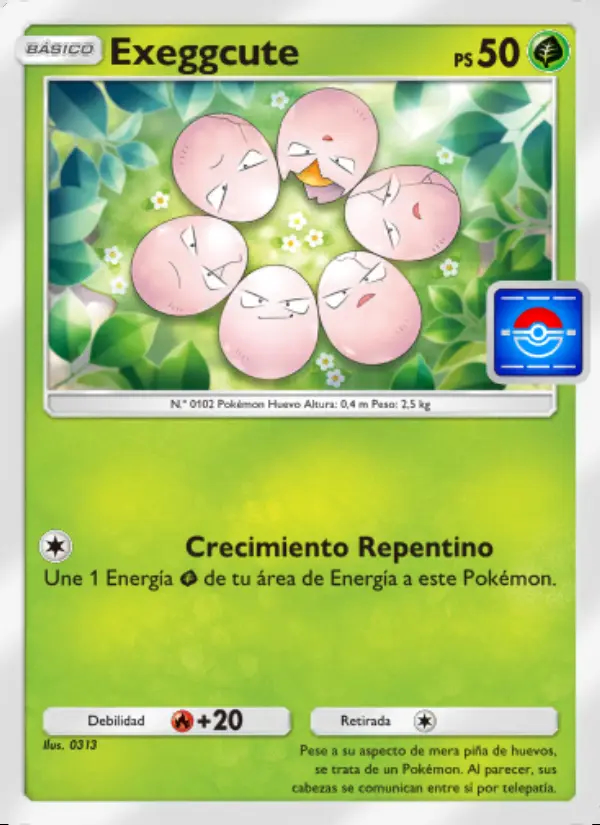 Image of the card Exeggcute