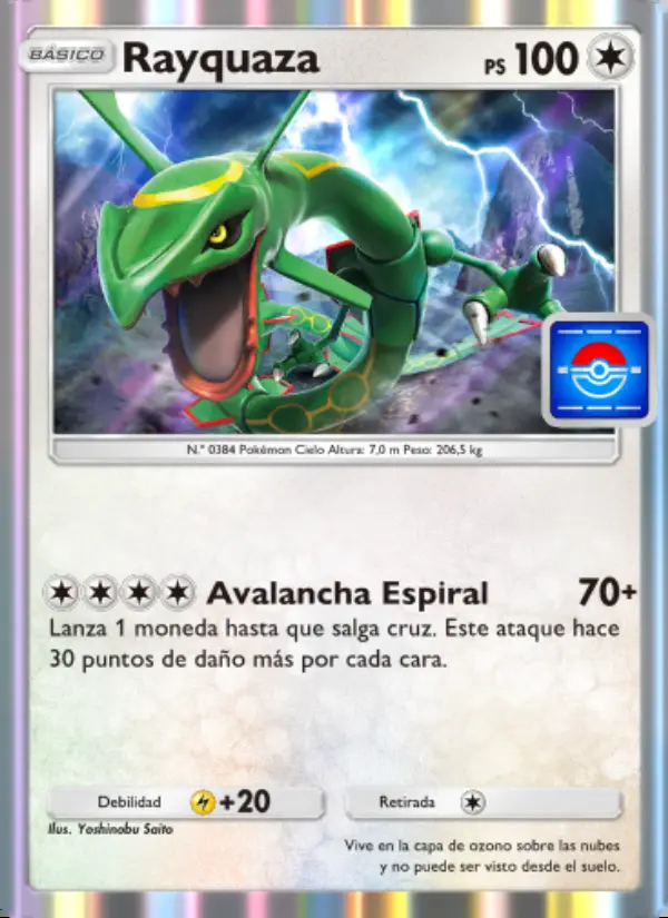 Image of the card Rayquaza