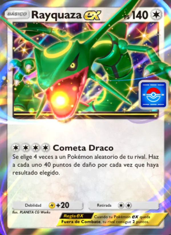 Image of the card Rayquaza ex