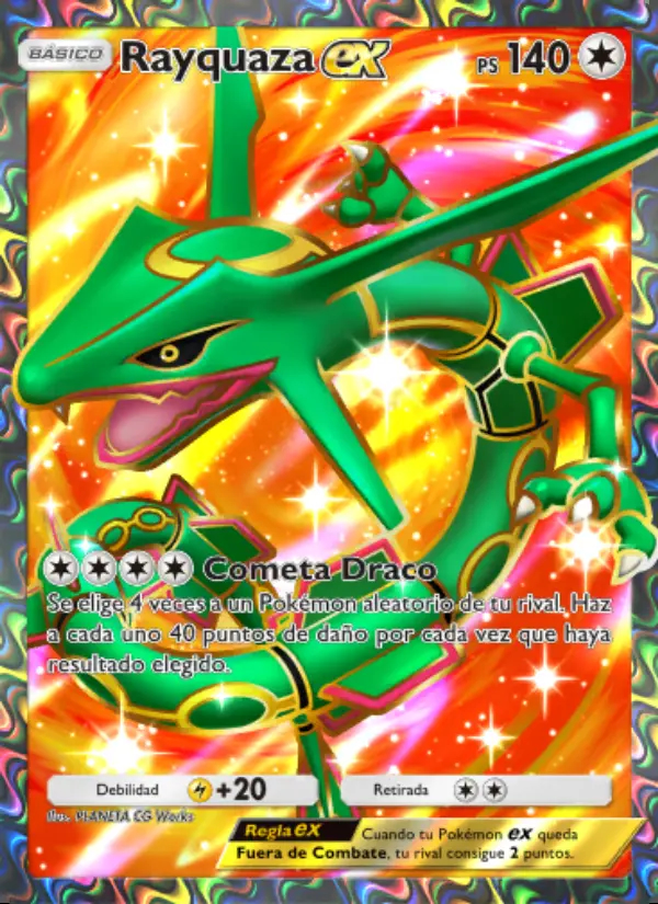 Image of the card Rayquaza ex