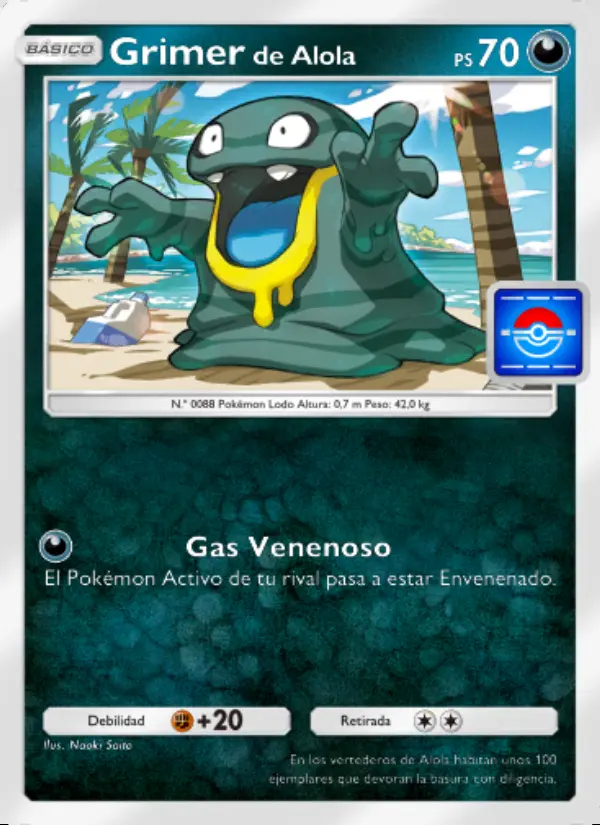 Image of the card Grimerde Alola