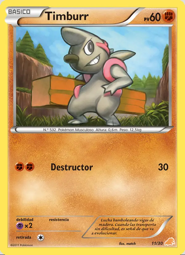 Image of the card Timburr