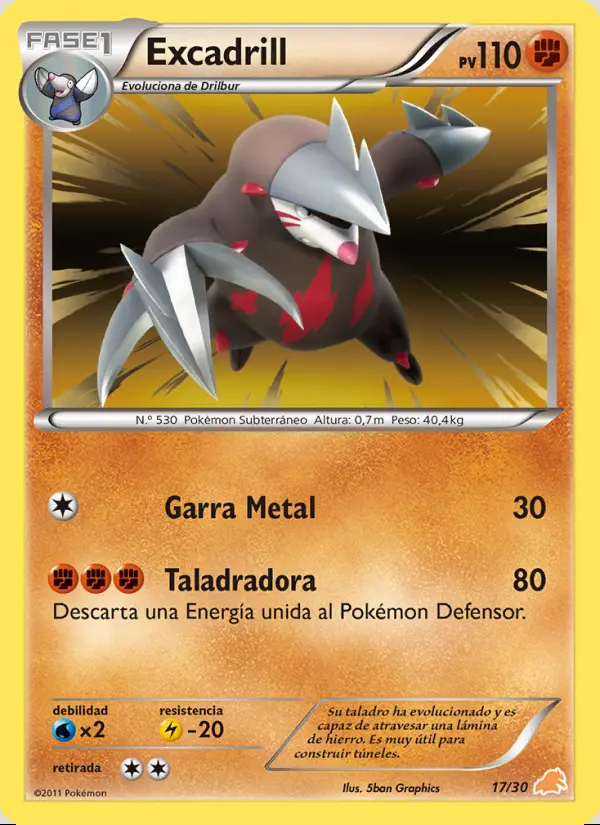 Image of the card Excadrill