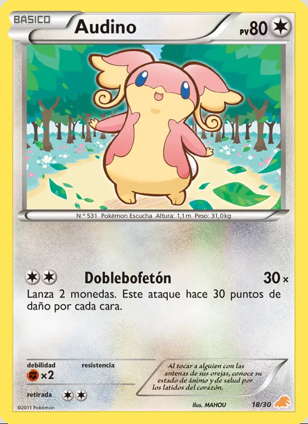 Image of the card Audino