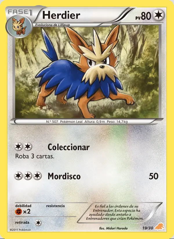 Image of the card Herdier