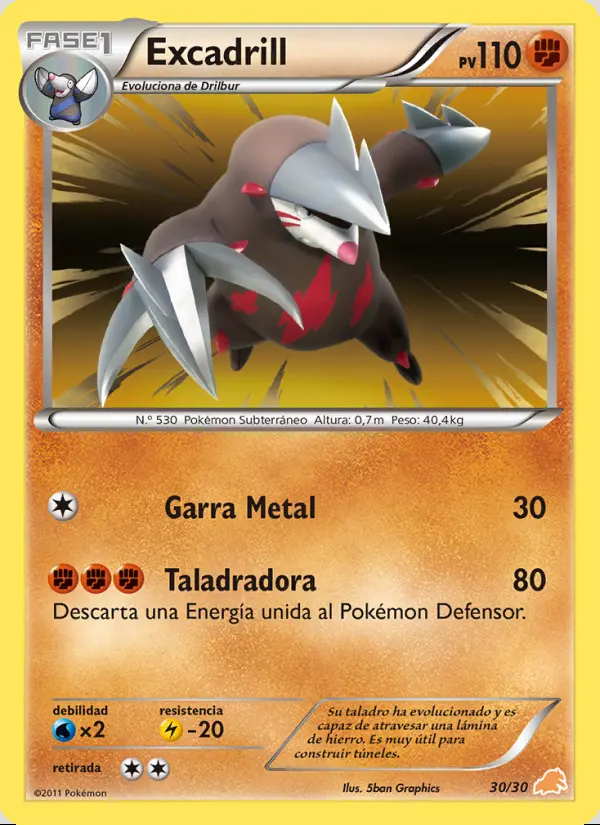 Image of the card Excadrill