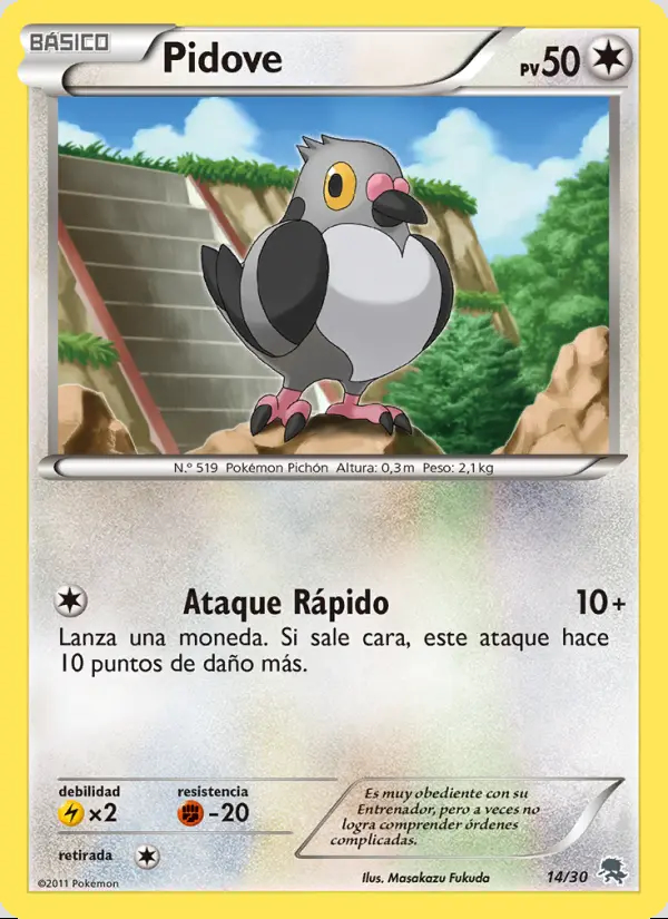 Image of the card Pidove