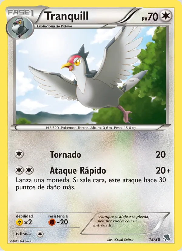 Image of the card Tranquill