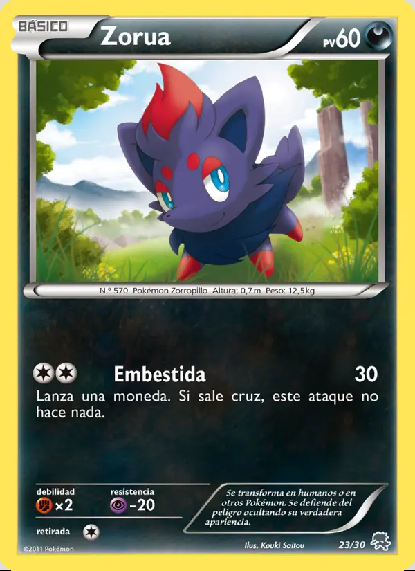 Image of the card Zorua