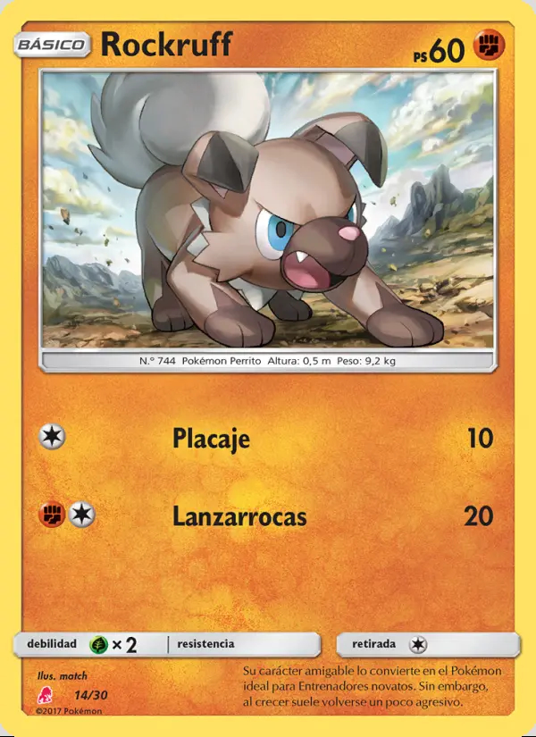 Image of the card Rockruff