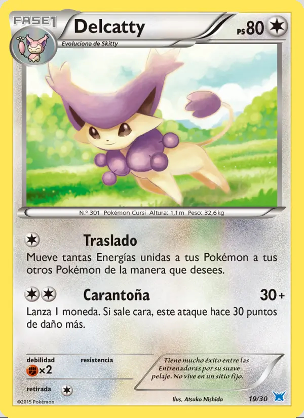 Image of the card Delcatty