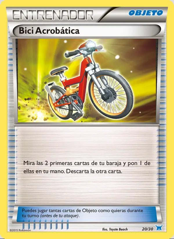 Image of the card Bici Acrobática