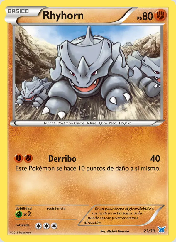 Image of the card Rhyhorn