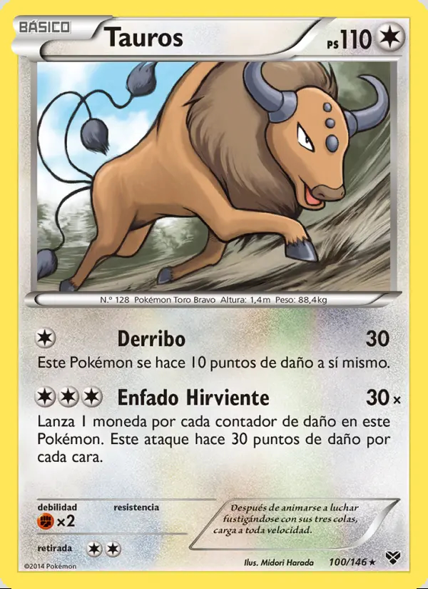 Image of the card Tauros