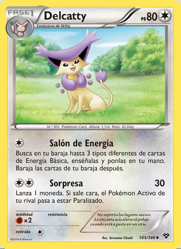 Image of the card Delcatty