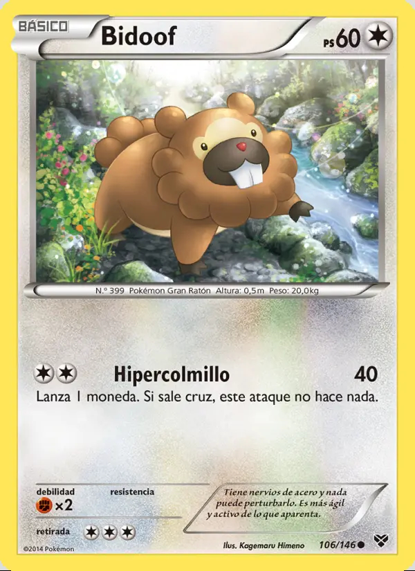 Image of the card Bidoof