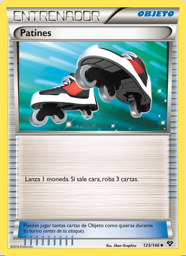 Image of the card Patines