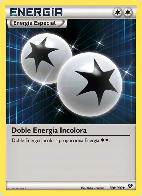 Image of the card Doble Energía Incolora