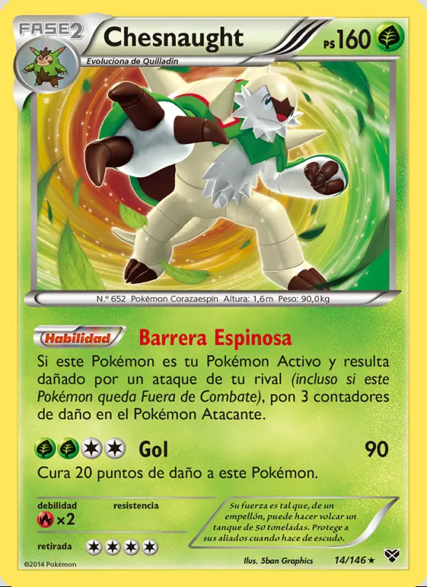 Image of the card Chesnaught