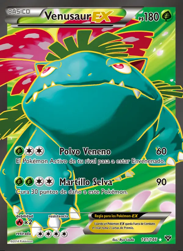 Image of the card Venusaur EX