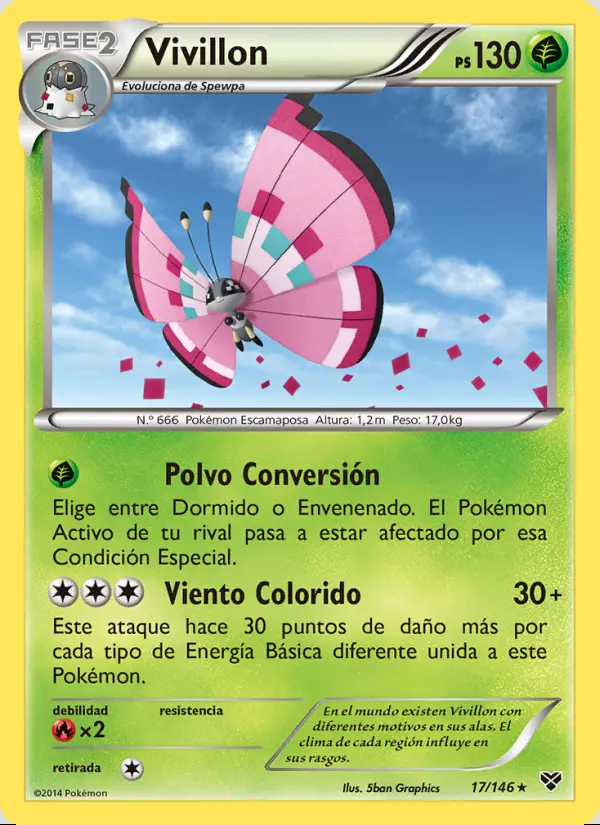 Image of the card Vivillon