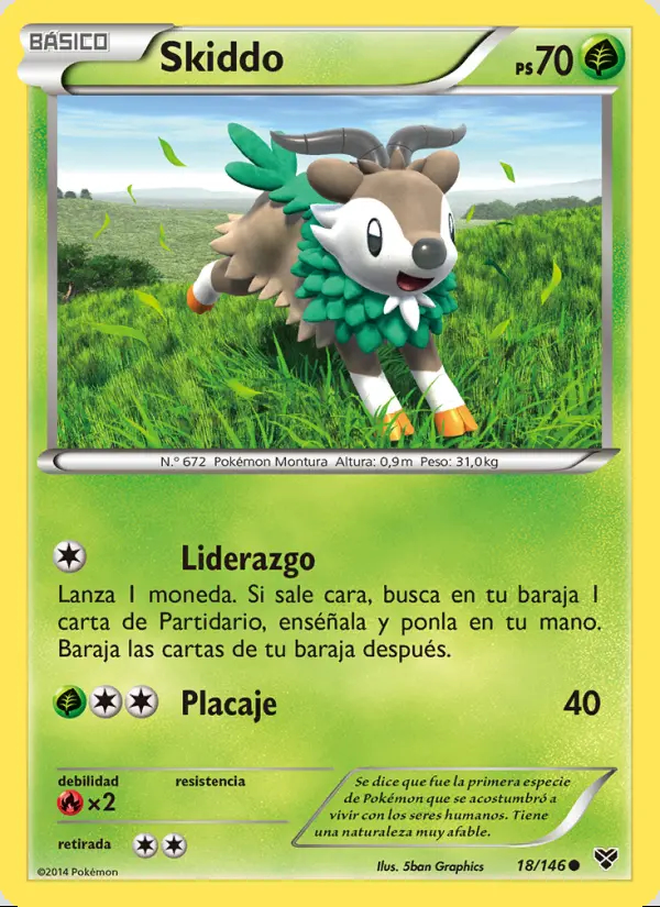 Image of the card Skiddo