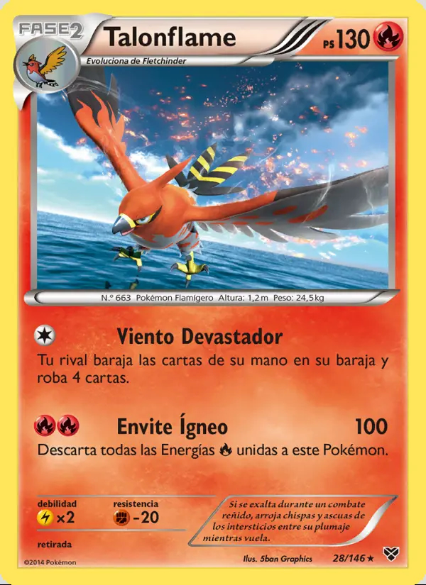 Image of the card Talonflame