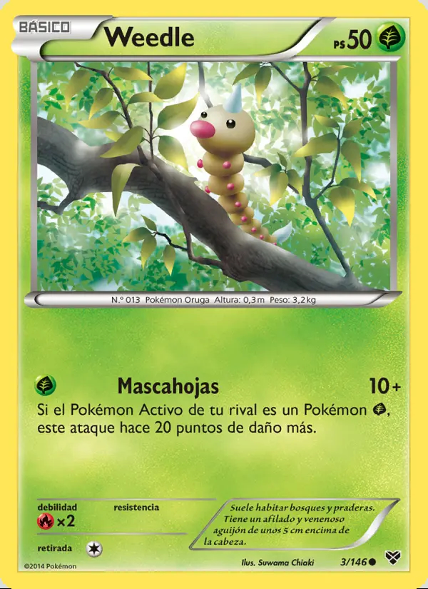 Image of the card Weedle