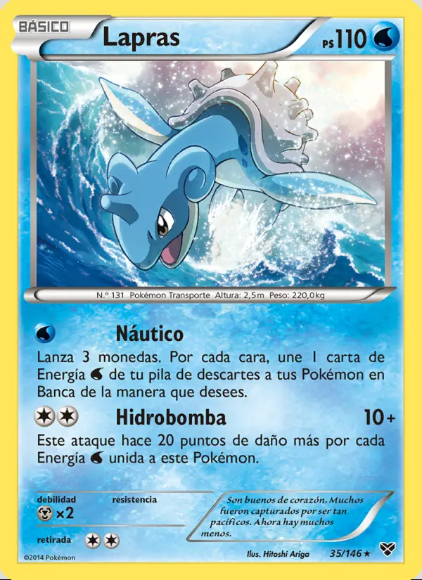 Image of the card Lapras