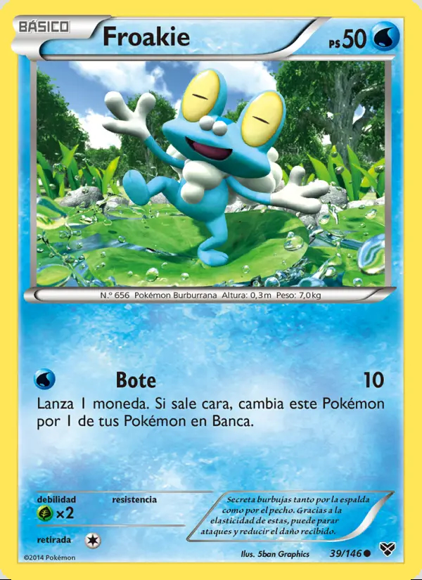 Image of the card Froakie