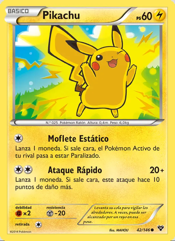 Image of the card Pikachu