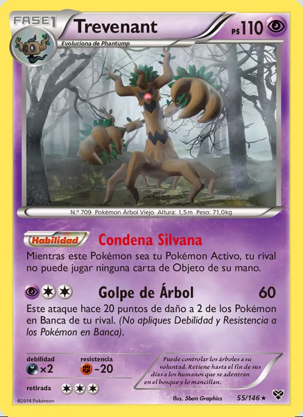 Image of the card Trevenant