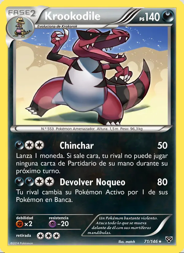 Image of the card Krookodile