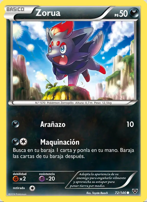 Image of the card Zorua