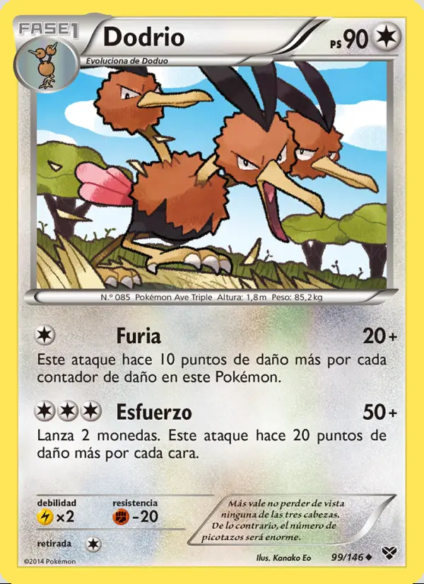 Image of the card Dodrio