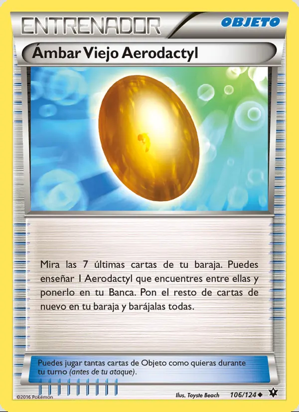 Image of the card Ámbar Viejo Aerodactyl