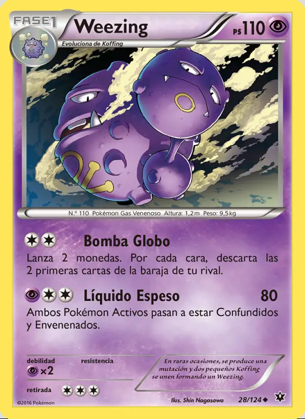 Image of the card Weezing