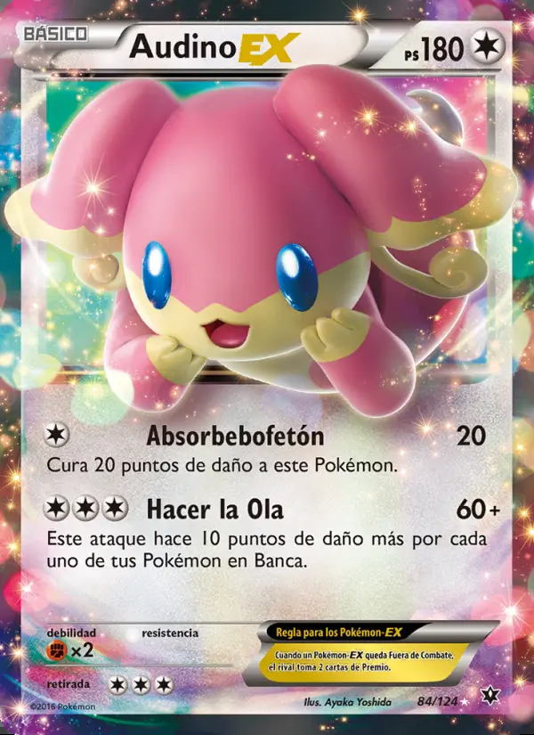 Image of the card Audino EX