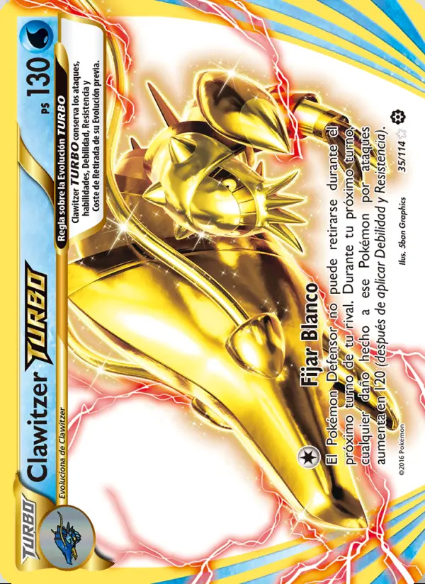 Image of the card Clawitzer TURBO