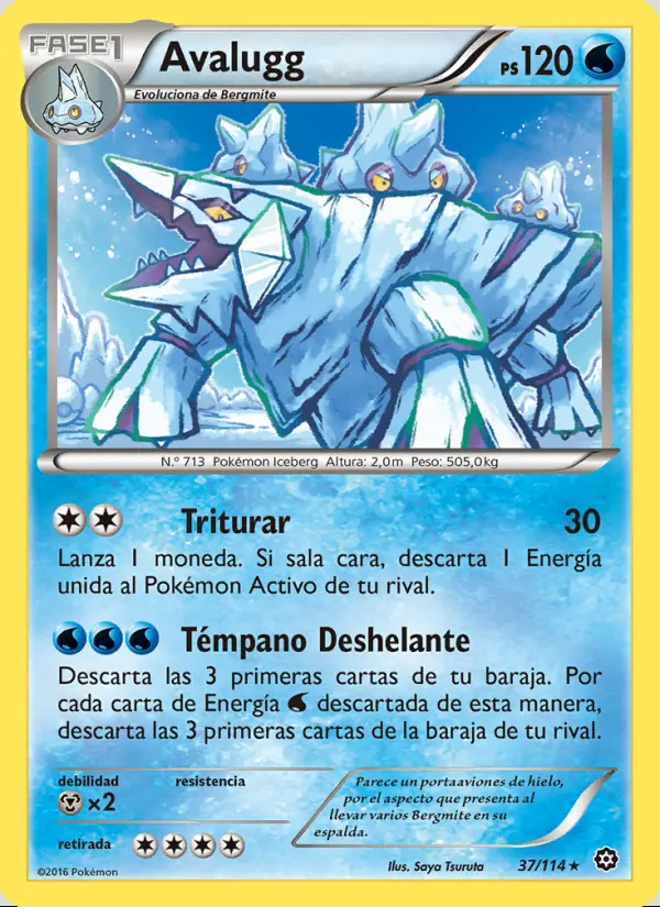 Image of the card Avalugg