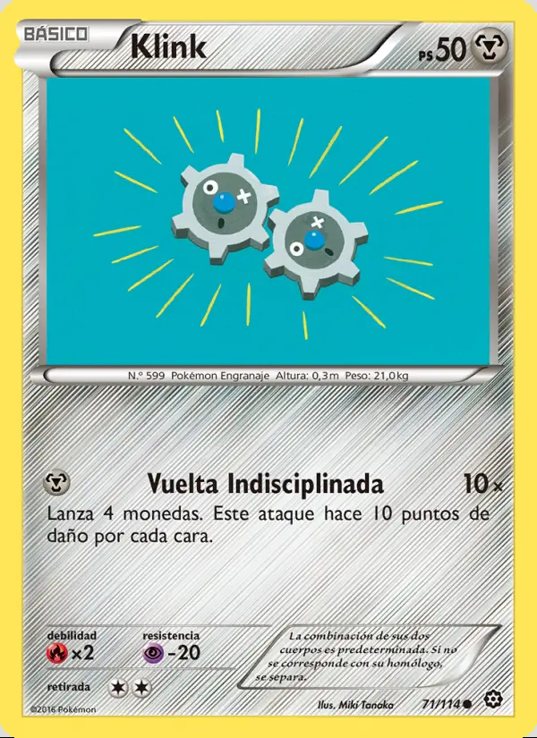 Image of the card Klink