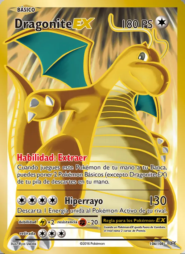 Image of the card Dragonite EX