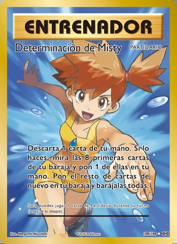 Image of the card Determinación de Misty