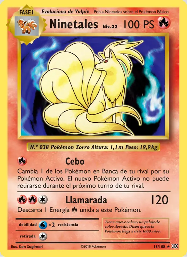 Image of the card Ninetales